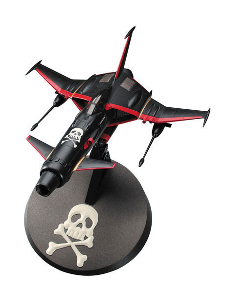 長谷川 1/72 宇宙海賊 SpaceWolf SW-190 (哈洛克版) w 壓克力立牌 