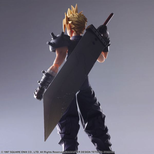 預購7月 SE BRING ARTS FF7 克勞德 CLOUD STRIFE 15cm 可動公仔 