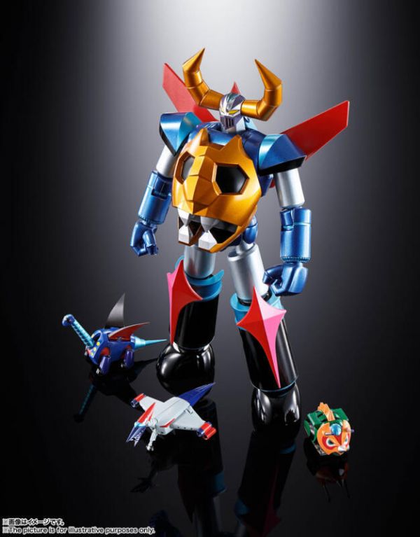 萬代 BANDAI 代理版 超合金魂 GX-100 鎧王&大空魔龍(含LR44×3) 