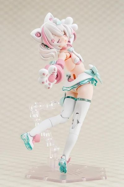 預購27年4月 壽屋 女神裝置 PUNI MOFU 白貓 組裝模型 一般版 
