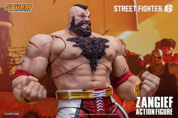 STORM TOYS 快打旋風6 街頭霸王6 桑吉爾夫 1/12 可動完成品 