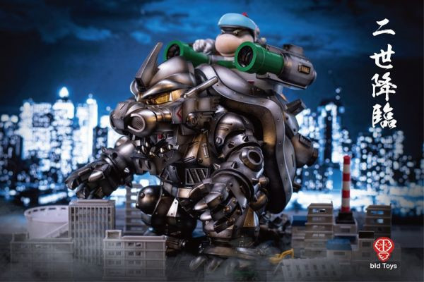 bid Toys 機巴二世套裝組 KIBAR II set 軟膠公仔 18x20x19cm 