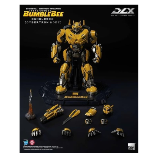 預購Q4 Threezero 變形金剛:大黃蜂 DLX 大黃蜂 賽博坦型態 