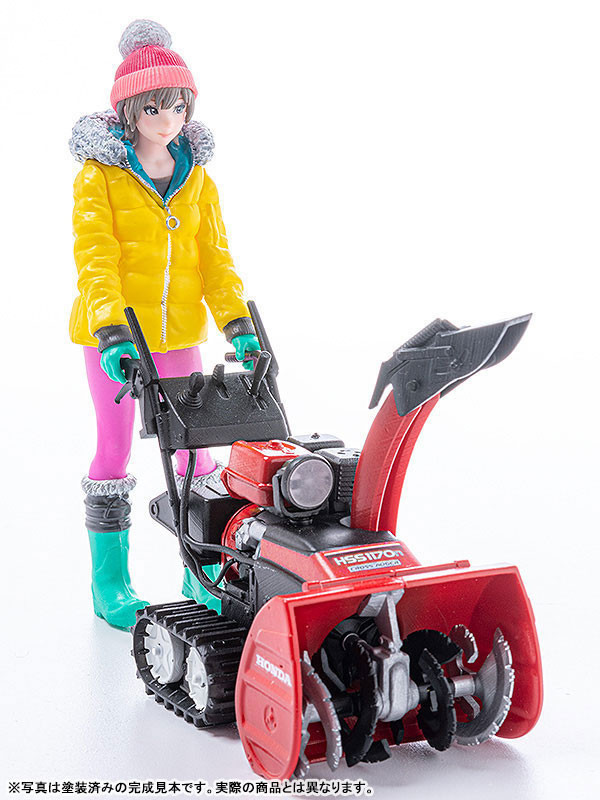 預購26年3月 Max Factory PLAMAX Minori with 小型除雪機 組裝 