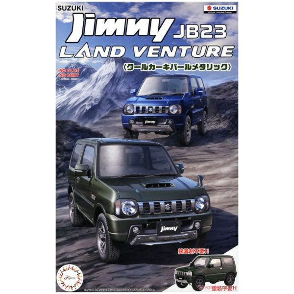 富士美 Fujimi 1/24 車NEXT 13 066295 鈴木 Jimny JB23 LAND VENTURE 珍珠綠 組裝模型 