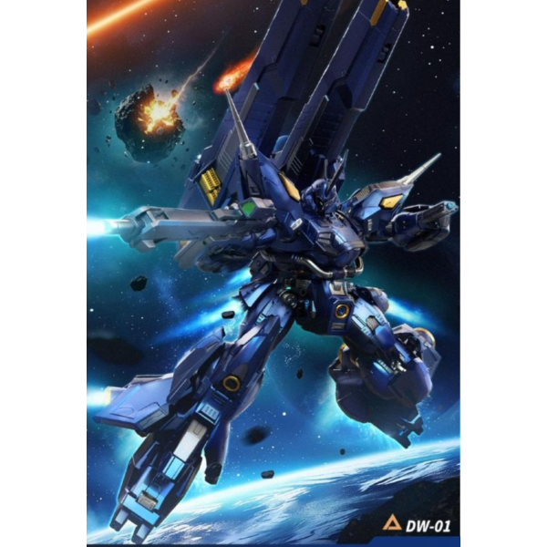 預購4月 零界模玩 暗潮DrakWave 1/100 驚異肯普法 合金骨架 組裝模型 