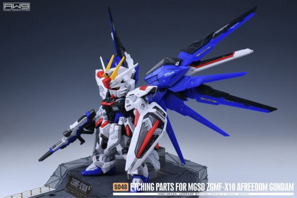 鋼魂 AW9 S48 MASTER GRADE SD MGSD 自由鋼彈 專用蝕刻片 附水貼 