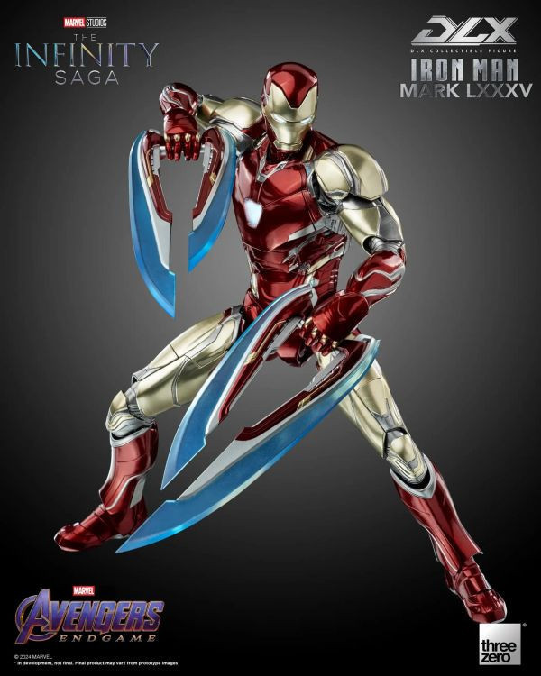 現貨 THREEZERO DLX 鋼鐵人 Mark 85 17.5cm 可動公仔 