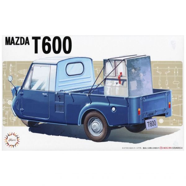 富士美FUJIMI 汽車模型1/24 ID281 MAZDA T600 三輪車- MR.JOE HOBBY 模型專門店