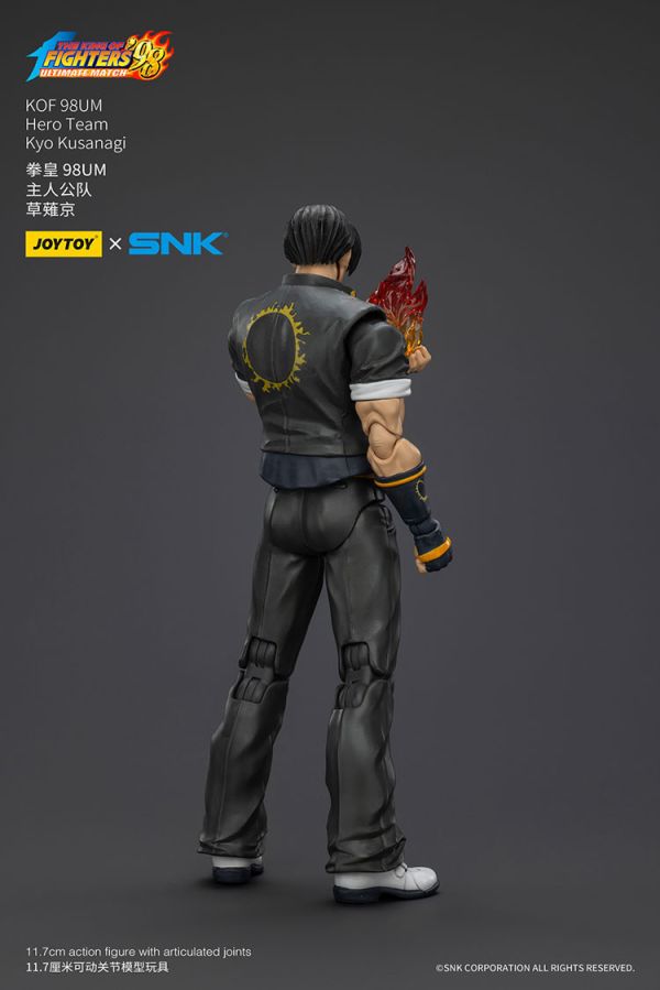 JOYTOY 1/18 拳皇 98UM 主人公隊 草薙京 