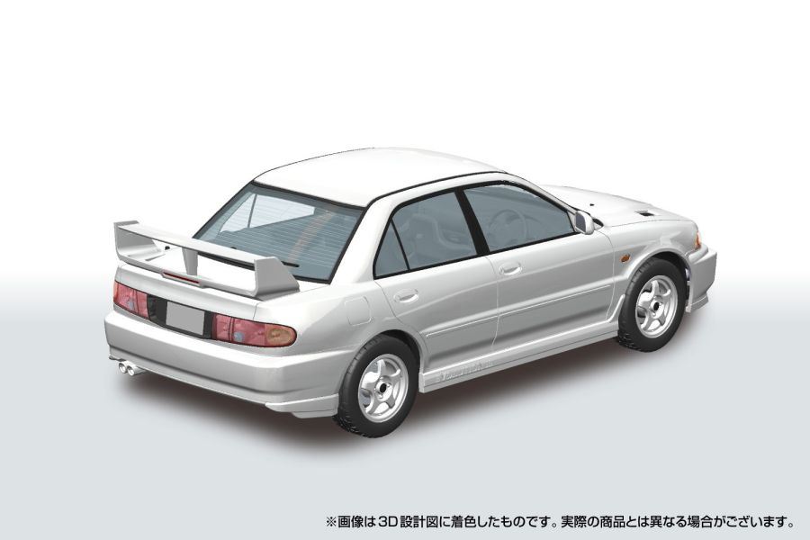 預購10月 樂Pla Snap Car Lancer EvoⅢ GSR 1995 S cotia White 