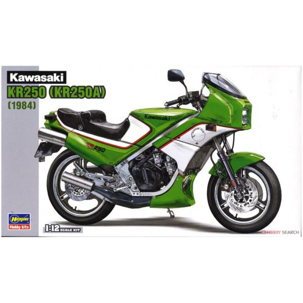 長谷川 HASEGAWA 1/12 機車模型 BK-12 21512 川崎 KR250(KR250A) 組裝模型 