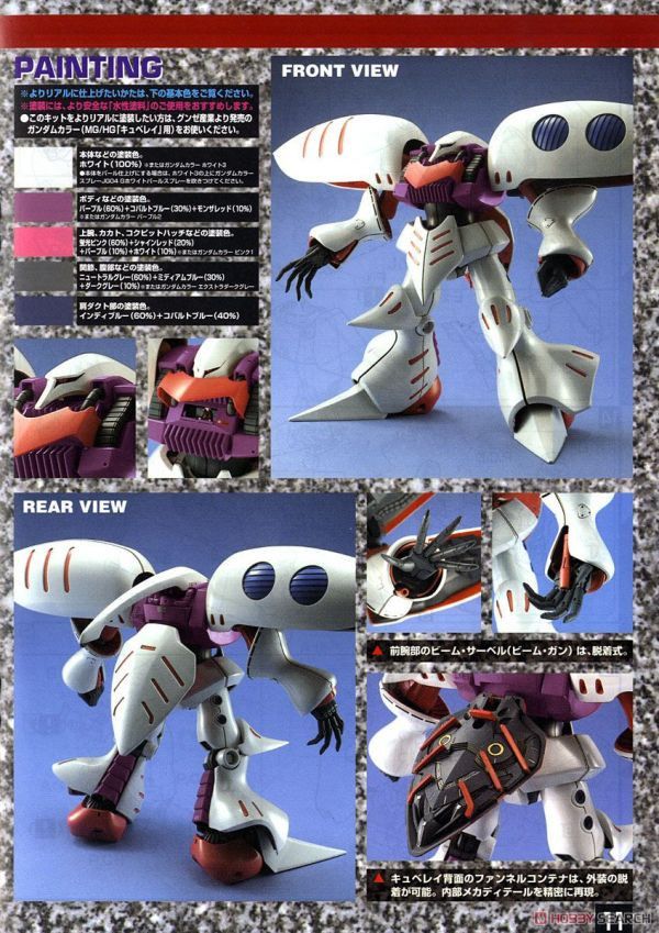 萬代 BANDAI 1/100 MG 丘貝雷 組裝模型 