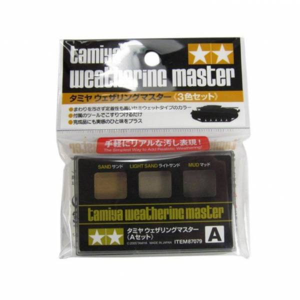 田宮 TAMIYA #87079 舊化專用粉彩盒A套組 