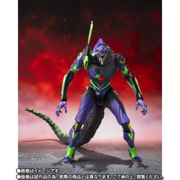 預購12月 S.H.MonsterArts 哥吉拉對福音戰士 EVANGELION 初號機 G覺醒形態 