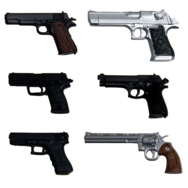 預購9月 PLATZ 1/12 GUN-1 寫實武器 手槍 全6種 未塗裝模型 