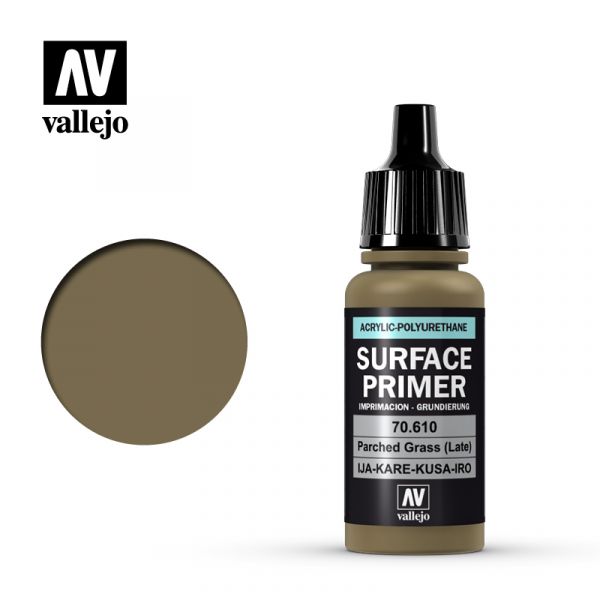 Vallejo AV水性漆 SURFACE PRIMER 70610 乾草色(晚) 17ml 