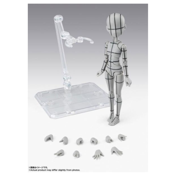 預購8月 代理版 SHF 素體君 男素體 杉森建 Edition 灰色 框線版 