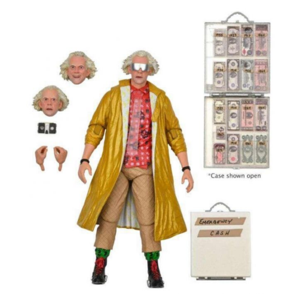 代理版 NECA 回到未來 Doc Brown 布朗博士 2015 ver 7吋 可動 