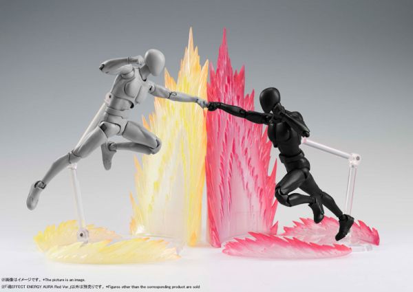 萬代 BANDAI 魂EFFECT 氣場光芒特效 ENERGY AURA 紅ver SHF、可動公仔通用 
