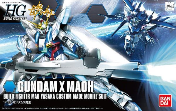 萬代 BANDAI 1/144 鋼彈模型HGBF #003鋼彈X魔王 