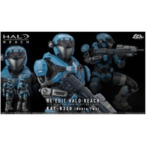 預購25年4月 千值練 RE:EDIT 1000Toys HALO 最後一戰 KAT-B320 貴族2號 