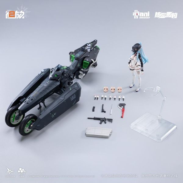 預購Q4 大漫匠 1/12 核金重構 少女前線2追放 可露凱 速度之星 可露凱+摩托車套組 可動完成品+組裝模型 
