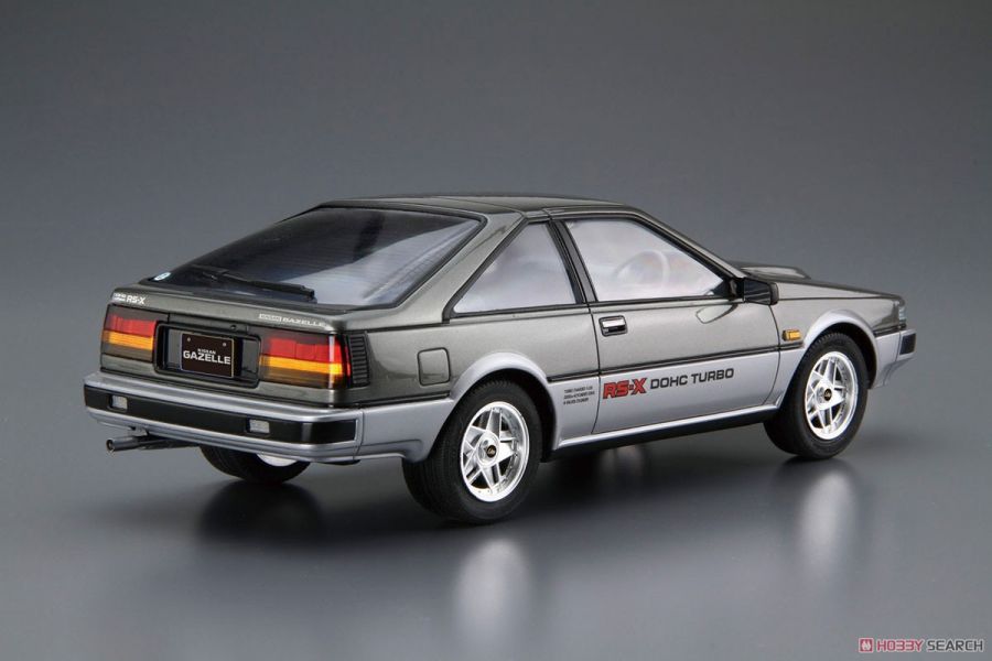 青島社 AOSHIMA 1/24 日產  #84 S12 Silvia/Gazelle Turbo RS-X '84 組裝模型 