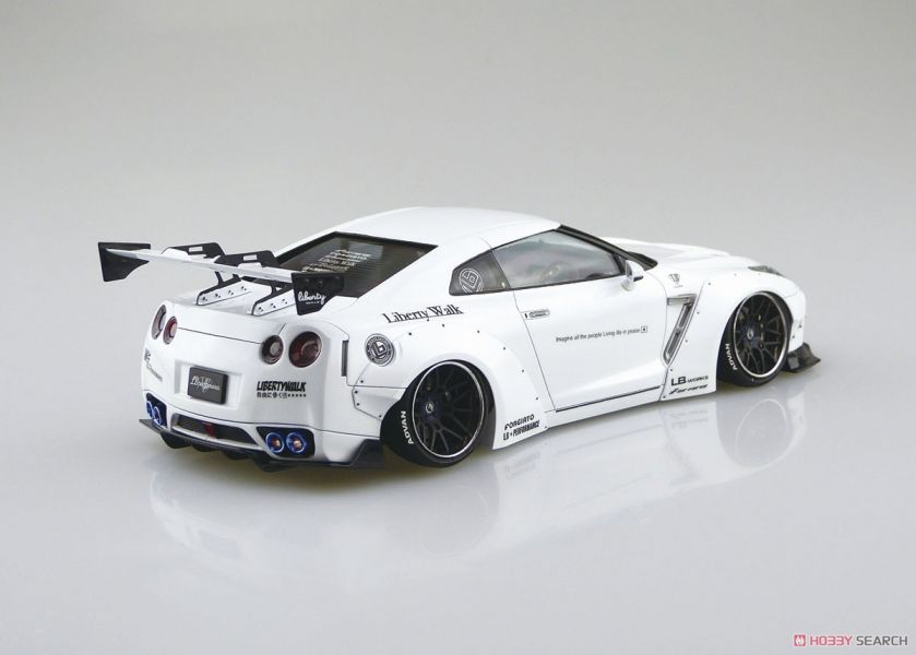 青島社 AOSHIMA 1/24  Liberty Walk NO.11 LB Works R35 GT-R type1.5 組裝模型 