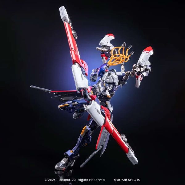 預購10-12月 模壽 MOSHOW 卓越級 王者榮耀 後羿 無盡星芒款 機甲完成品 
