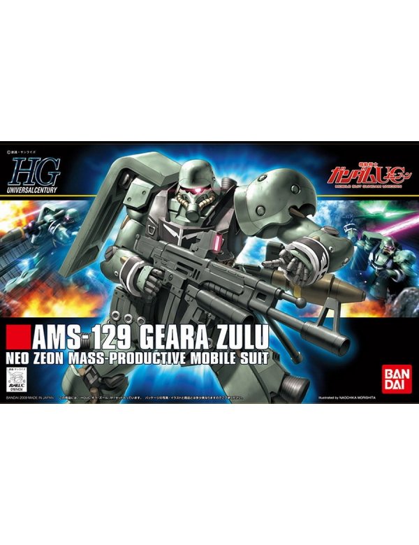 萬代 BANDAI 1/144 鋼彈模型 HGUC #102 基拉祖魯 組裝模型 