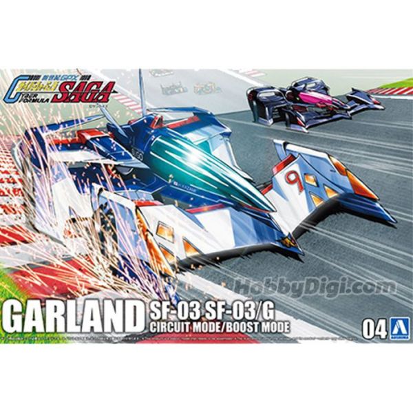 青島 1/24 閃電霹靂車 花環 SF-03 推進器模式 組裝 