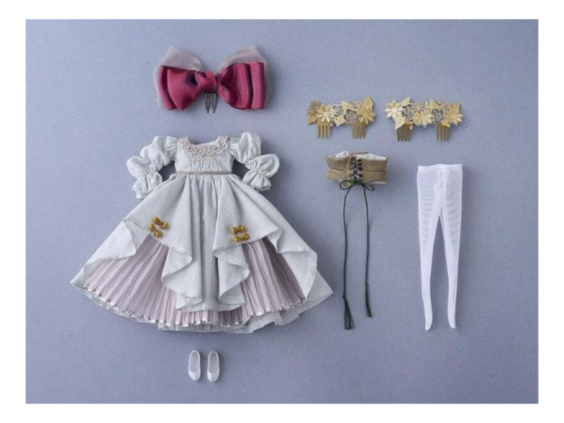 預購27年8月 好微笑 GSC Harmonia bloom Outfit set Snow White 