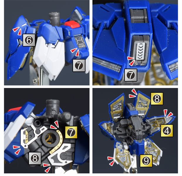 預購11月 新月 MGSD飛翼零式特裝型 Ver.2.0專用蝕刻片(AB版含背膠) 
