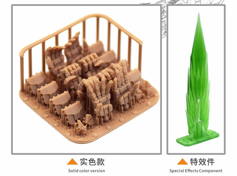 預購10月 新月 MGSD 風靈鋼彈 4對造型手+特效光劍+盾牌填充件 