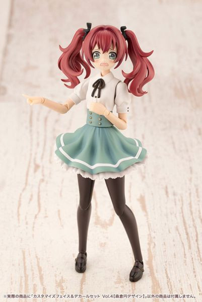 壽屋 KOTOBUKIYA 1/10 創彩少女庭園 自訂臉部＆水貼套組 Vol.4 森倉圓設計 