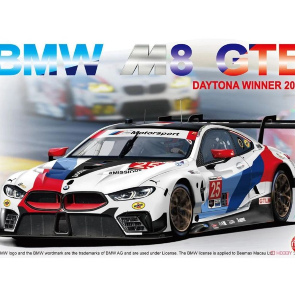 預購11月 PLATZ模型 1/24 PN24010 BMW M8 GTE 2019 戴通納24小時 冠軍 