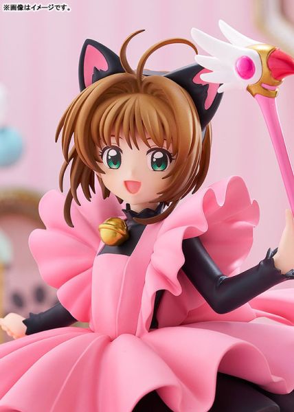 預購26年2月 GSC POP UP 庫洛魔法使 木之本櫻 黑貓風戰鬥服 L 