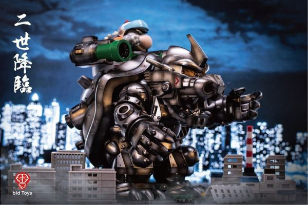 bid Toys 機巴二世套裝組 KIBAR II set 軟膠公仔 18x20x19cm 