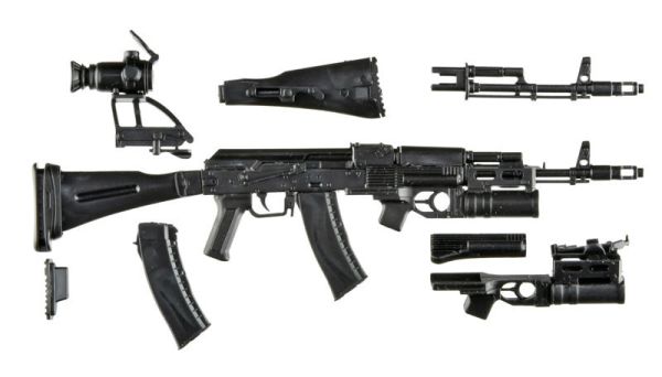 預購26年2月 1/12 LittleArmory (LA117) AK74M&GP25 Type 