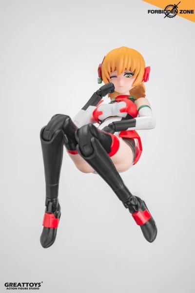 預購10-12月 GREATTOYS 1/12 禁地 第一彈 鷹妹 艾莉亞 可動人偶 機娘 