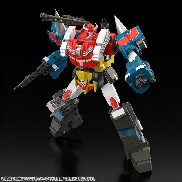 預購27年1月 GSC THE合體 勇者達鋼 勇者傳說 野牛勇士 可動 