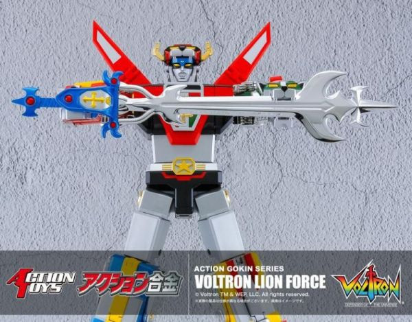 ActionToys 合金 Voltron Lion Force  五獅合體 百獸王 附特典 