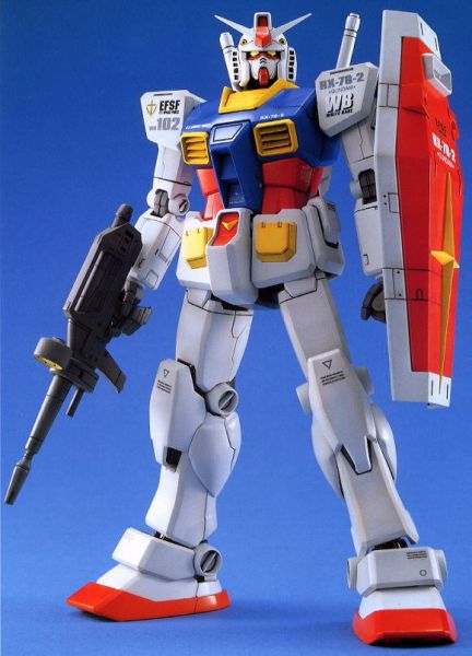 萬代 BANDAI 1/100 鋼彈模型 MG RX-78-2 鋼彈 .Ver1.5 組裝模型 