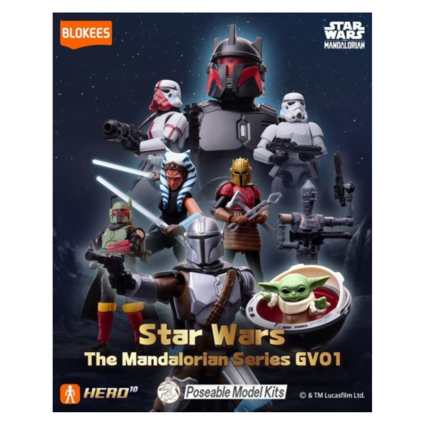 預購10月 布魯可 星際大戰 STAR WARS 群星版 曼達洛人 一中盒九入 