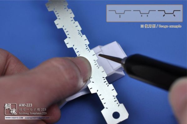 AW-223 摺疊刻線板 223 