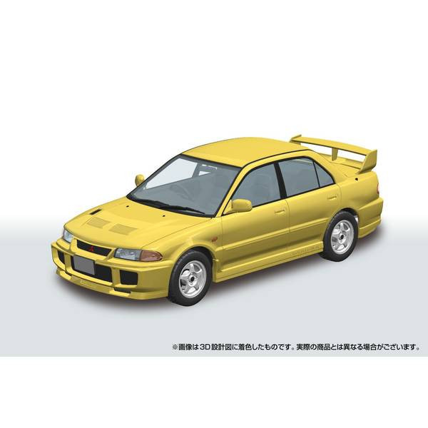 預購10月 青島社 樂Pla Snap Lancer EvoⅢ GSR(CE9A) 1995 蒲公英黃 