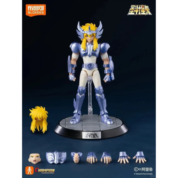 預購11月 布魯可 可動積木公仔 聖鬥士星矢 超越版 天鵝座 冰河 
