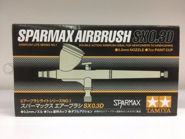 田宮 TAMIYA 74801 SPARMAX AIRBIUSH SX0.3D 噴筆 田宮 TAMIYA 74801 SPARMAX AIRBIUSH SX0.3D 噴筆