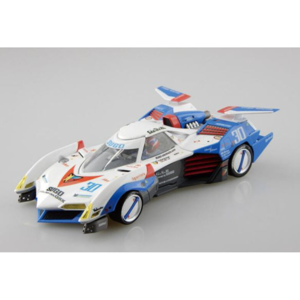青島 1/24 閃電霹靂車 阿斯拉達 G.S.X 組裝 
